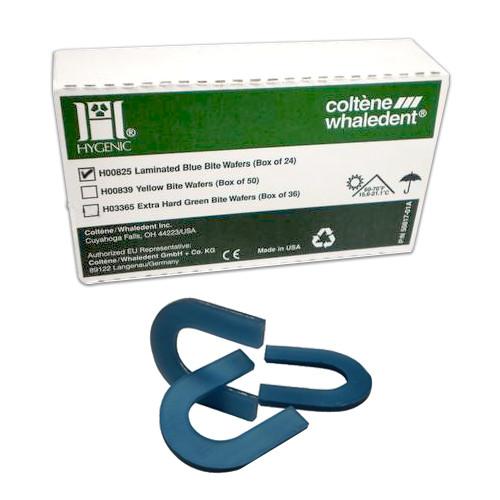 HYGENIC® BITE WAFERS, LAMINATED, BLUE BX24