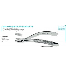 EXTRACTING FORCEPS FIG. 17 DD300-17