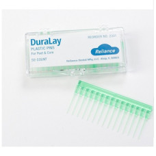 DURALAY PLASTIC PINS – FOR POST AND CORE PK/50