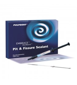 Embrace WetBond Pit & Fissure Sealant Kit: 4 x 1.2 mL syringes, off-white shade 20 applicator tips