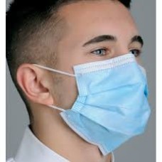 FACE MASK E-Z PLEATED TIE ON/50