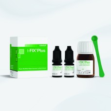 i-FIX Plus Resin Modified Glass Ionomer Luting Cement  -7g powder, 4g liquid, measuring scoop