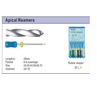 APICAL REAMER 25MM PK/6