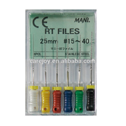 Mani RT FILES 25MM pk/6