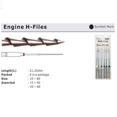 ENGINE H-FILES 25mm