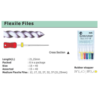 FLEXILE FILE 25MM pk/6