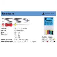 REAMERS 31MM PK/6