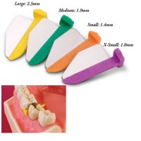 WOODEN WEDGES ASSORTED/100 (XS, S, M, L)