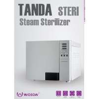 STEAM STERILIZER 23L-LED-CLASS B - WITH BUILD IN PRINTER