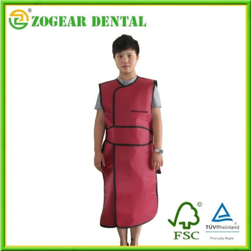 X-ray lead apron Red, Lead Apron 0.35mm