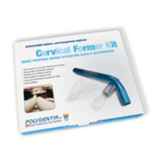 Cervical Former Kit. 1 Long, bent holder – 1 Short, straight holder 50 matrices